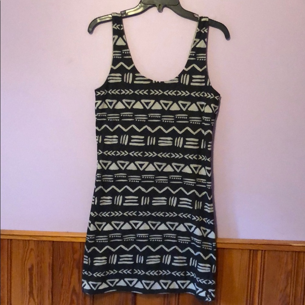 Billabong Bodycon Dress Medium Aztec